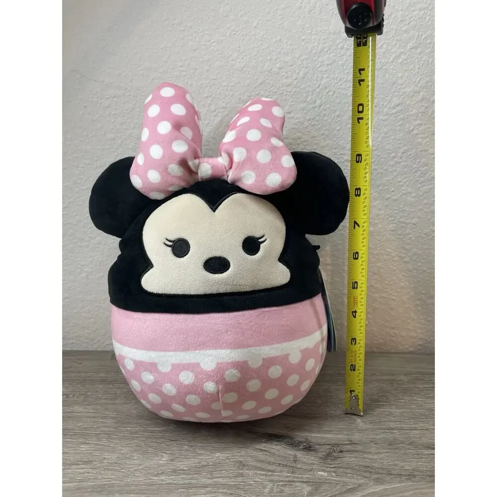 Disney Squishmallows Minnie Mouse Pink Polka Dot 9” Plush Toy NWT